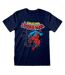 Spider-Man - T-shirt AMAZING - Adulte (Bleu marine) - UTHE354