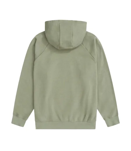 Womens/ladies Kaya Logo Hoodie Green Animal