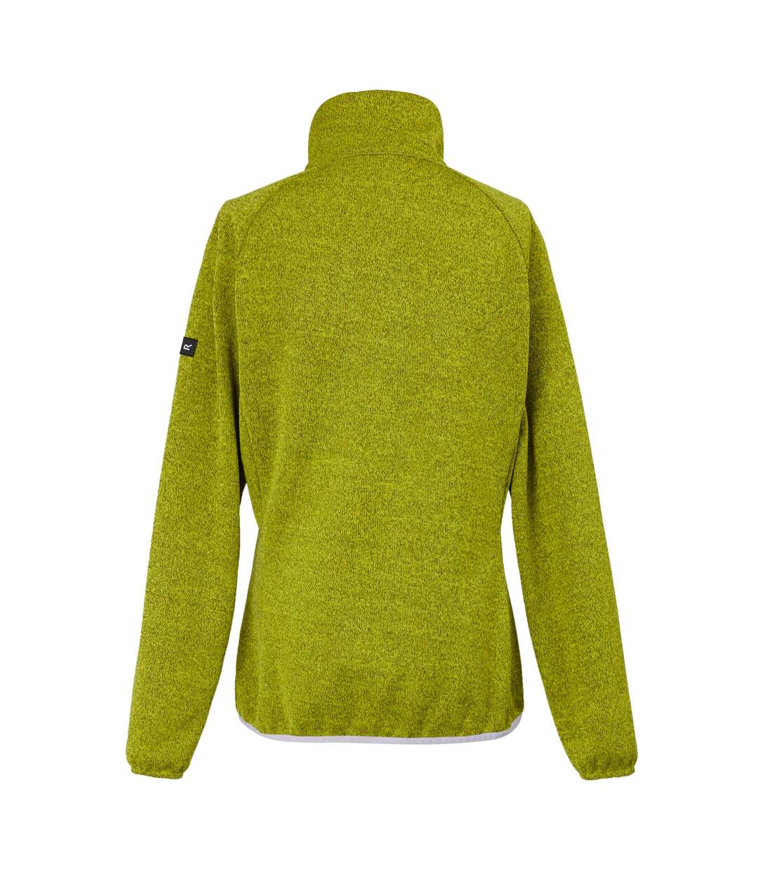 Womens/ladies ravenhill full zip fleece top citron lime/lilac frost Regatta