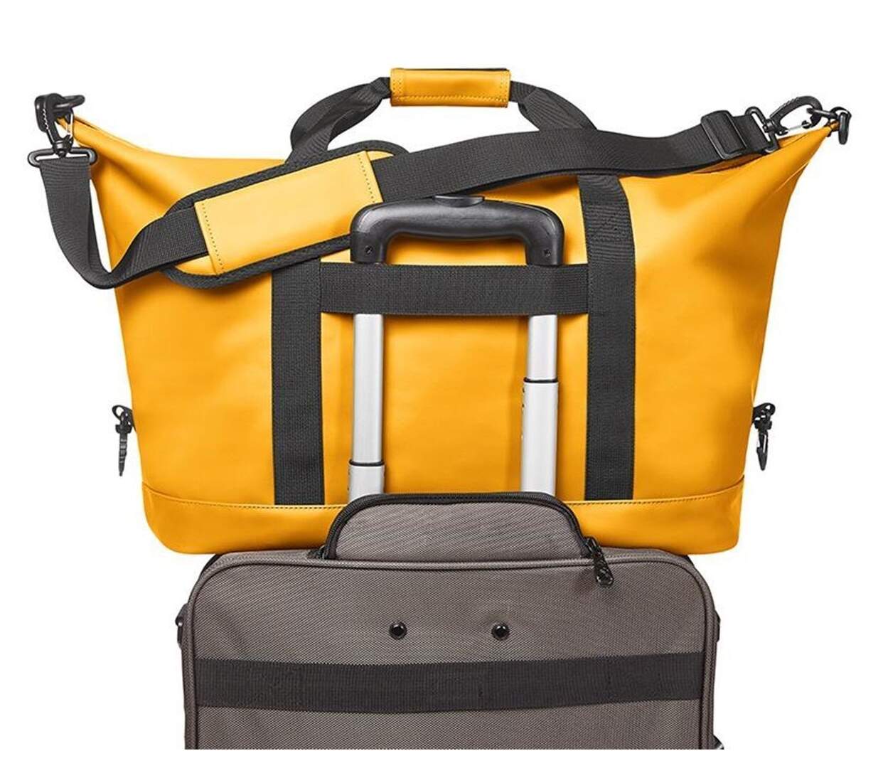 Sac de sport, voyage recyclé - 1818060 - jaune-2