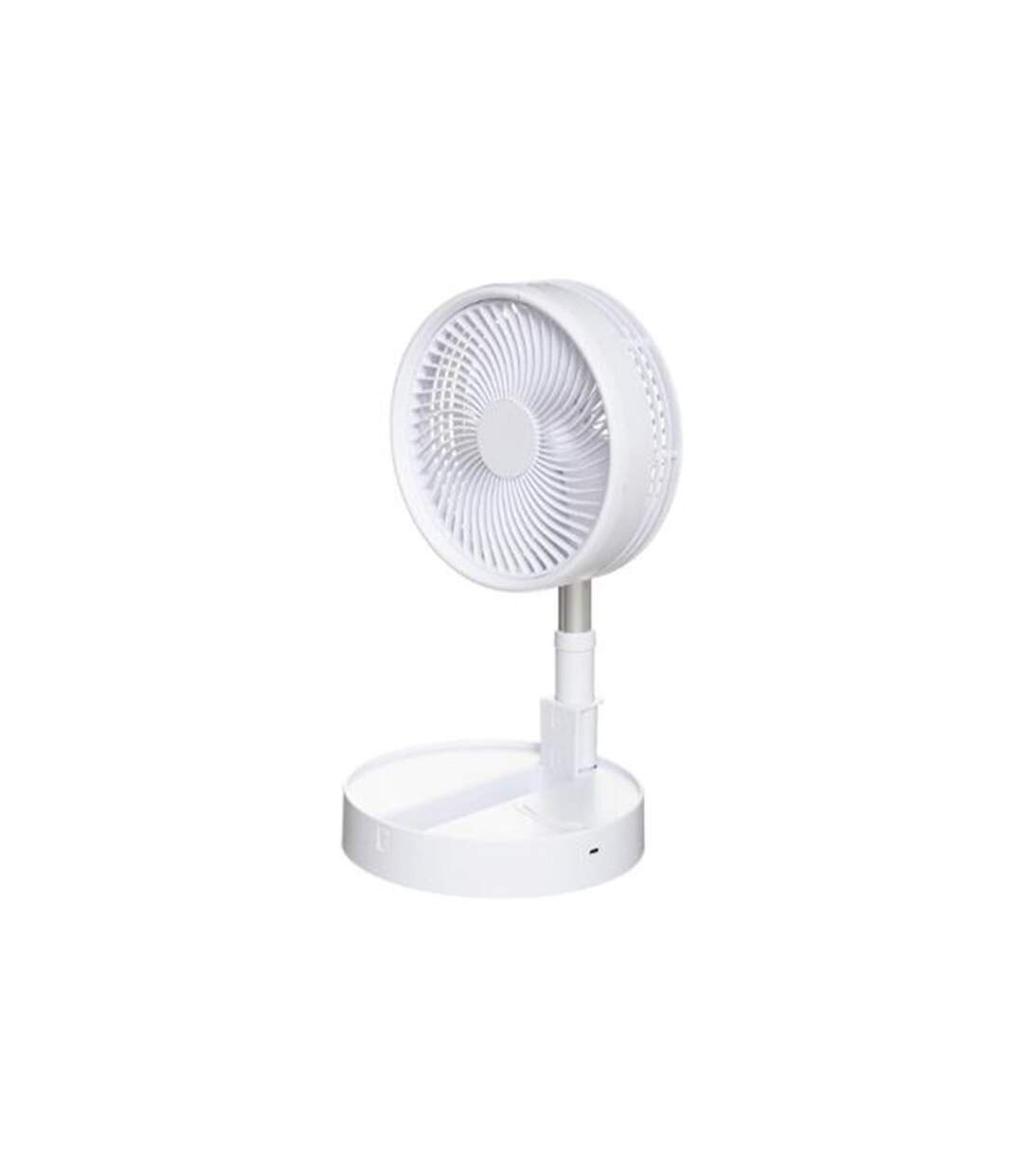 Ventilateur Design Pliable 102cm Blanc-5