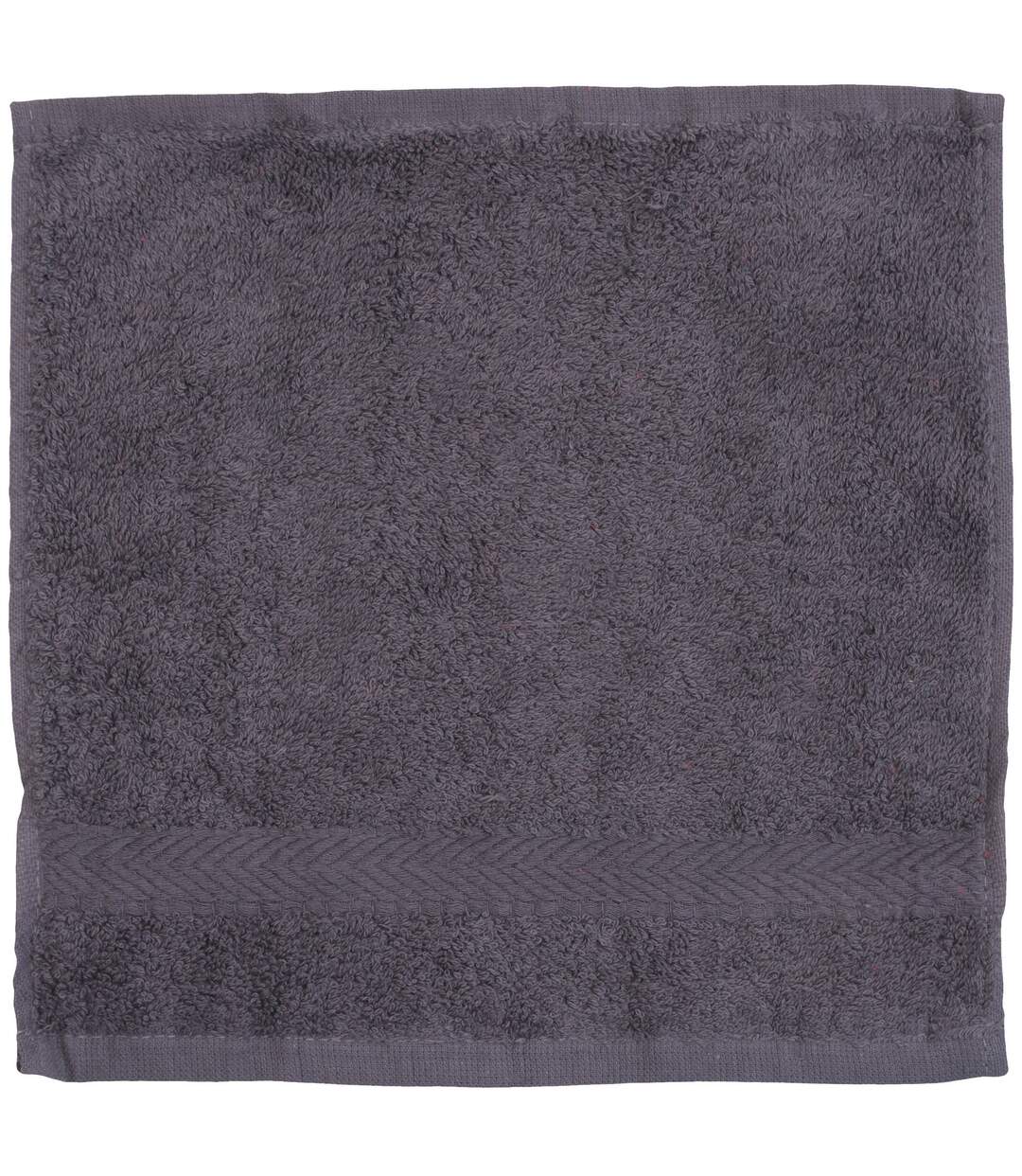 Luxury range 550 gsm face cloth / towel 30 x 30 cm steel grey Towel City-1