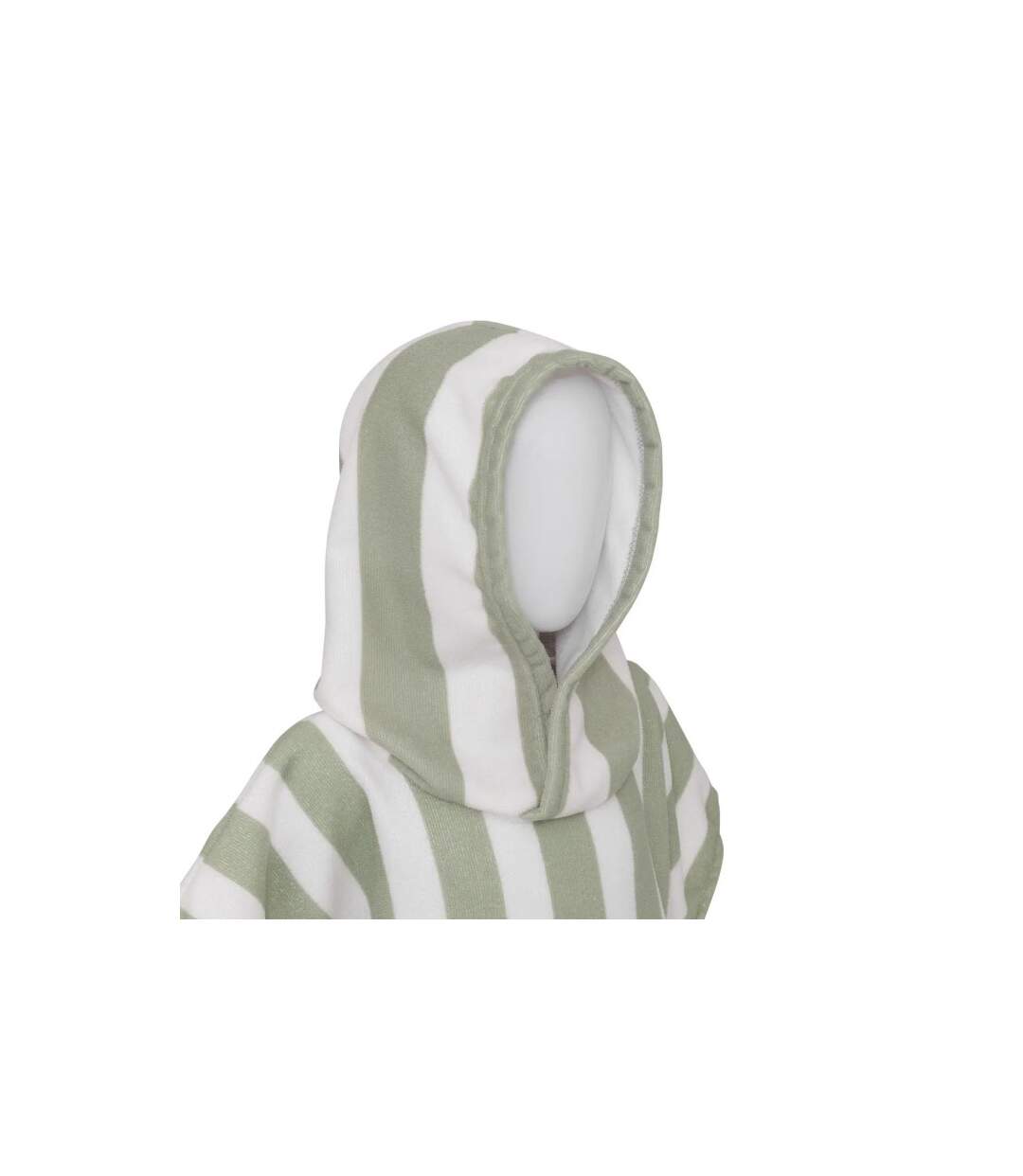 Poncho de Plage Enfant Wili 55x70cm Vert Céladon-2