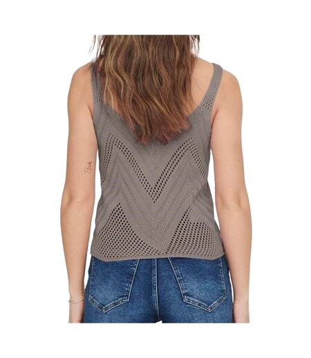 Top crochet kaki femme jdy 15226348