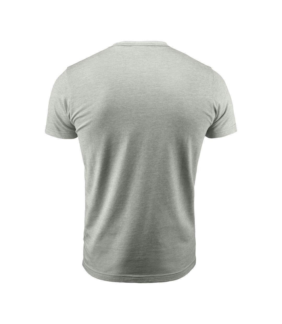 Unisex adult portwillow melange t-shirt grey Harvest-2