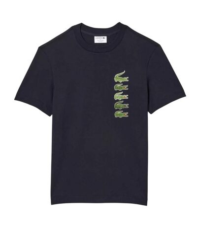 Mens Iconic Croc Regular T-shirt Blue Lacoste