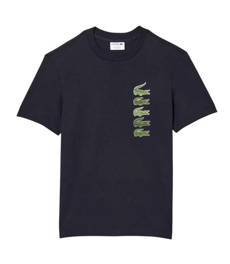 Mens Iconic Croc Regular T-shirt Blue Lacoste