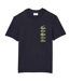 Mens Iconic Croc Regular T-shirt Blue Lacoste-1