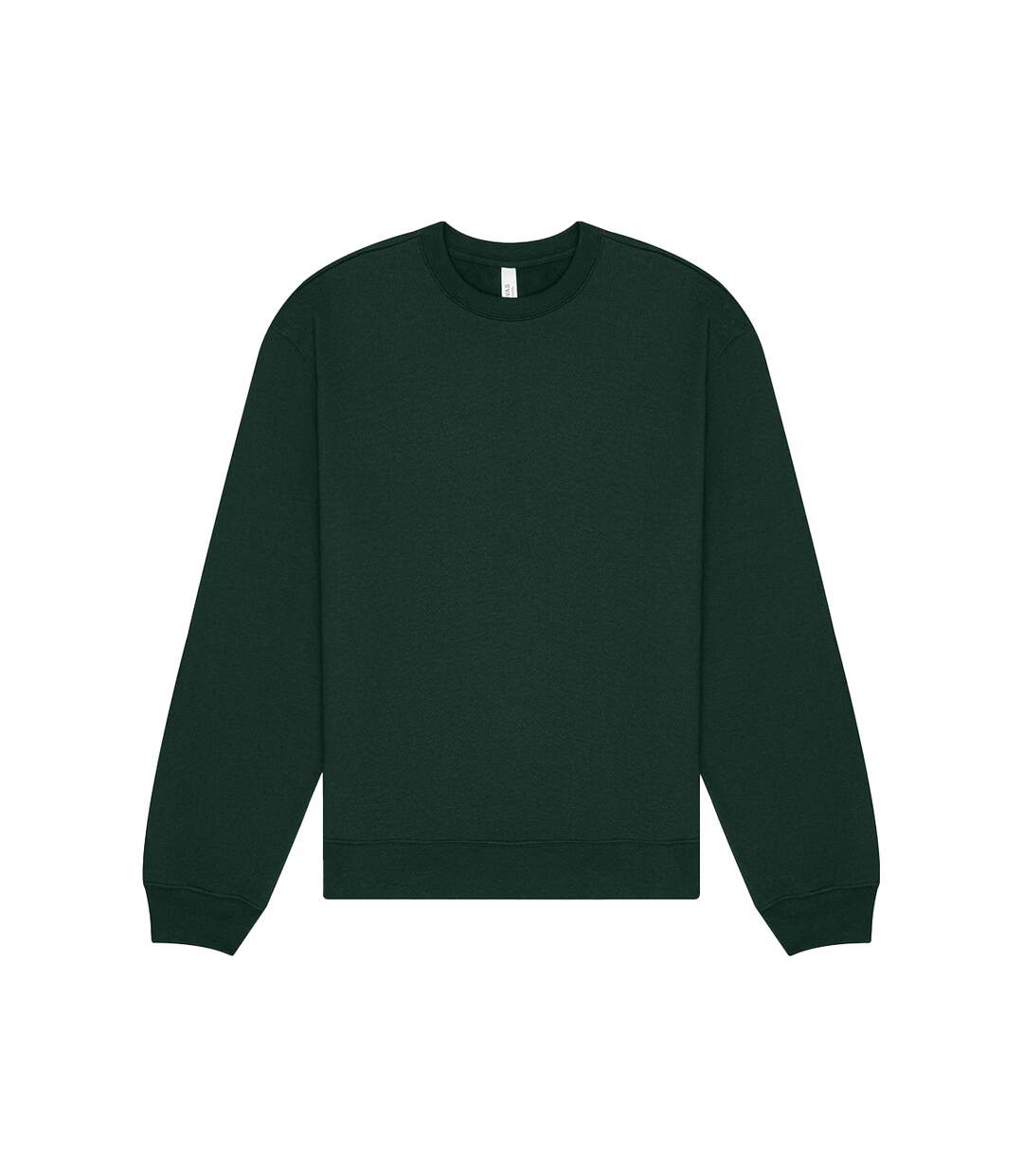 Unisex Adult Heavyweight Crew Neck Sweatshirt Forest Green Bella + Canvas-2