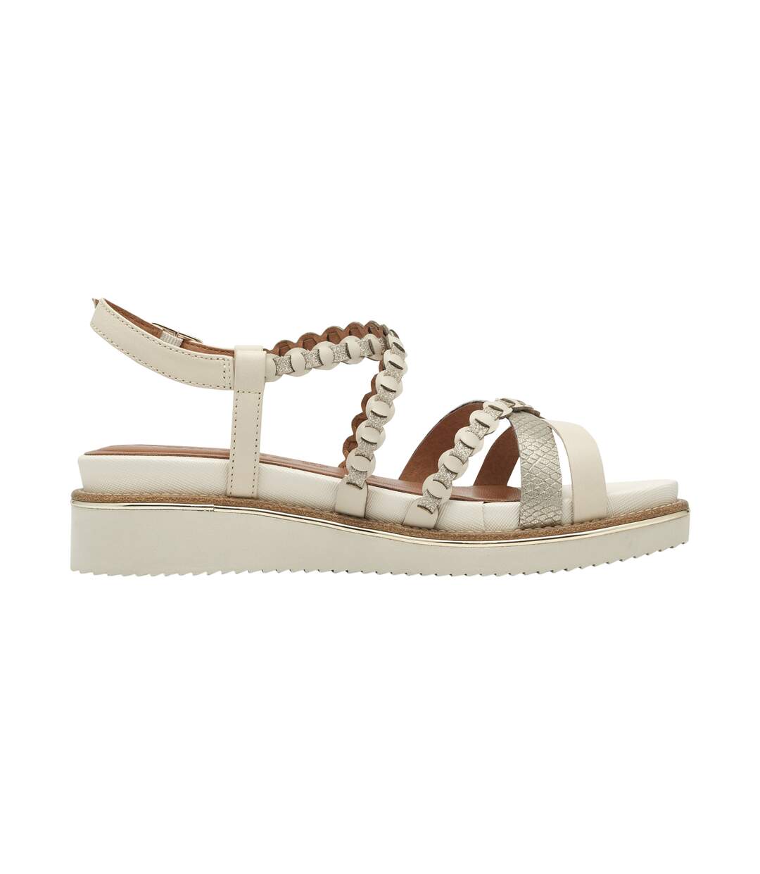 Sandale Plate Cuir Tamaris-2