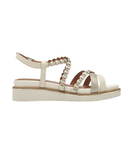Sandale Plate Cuir Tamaris