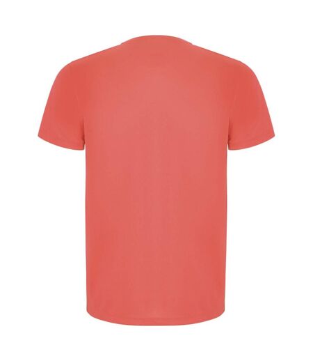 Roly Mens Imola Short-Sleeved Sports T-Shirt (Fluorescent Coral) - UTPF4234