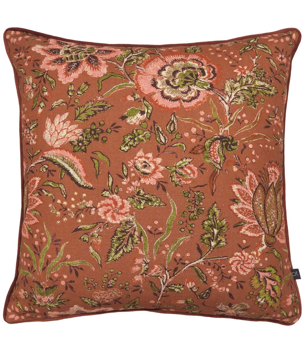 Apsley cushion cover 55cm x 55cm russet Prestigious Textiles