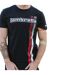 Mens Ss25 Racing Stripe T-shirt Navy Lambretta-3