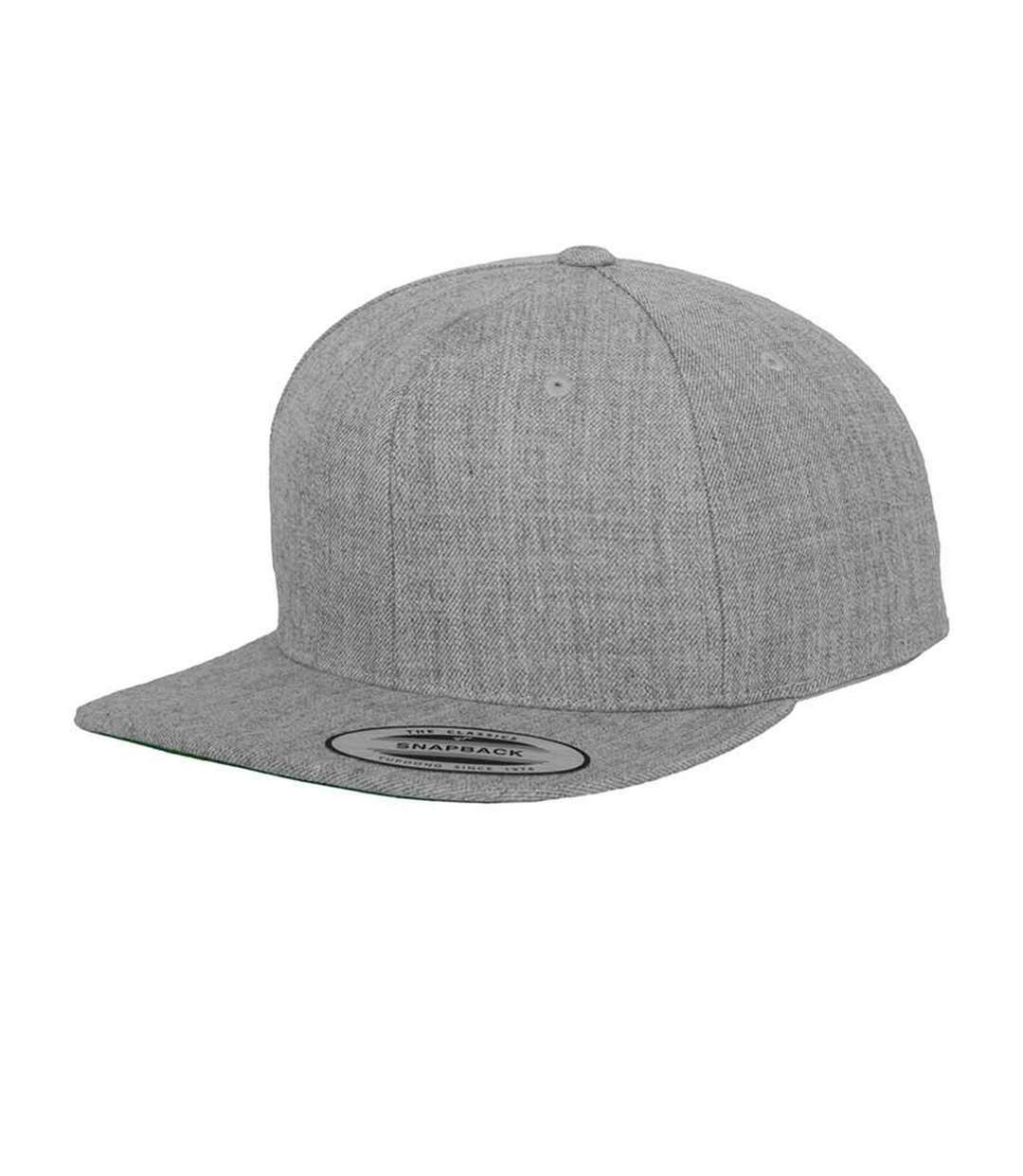 Casquette ajustable classic homme gris chiné Flexfit-1