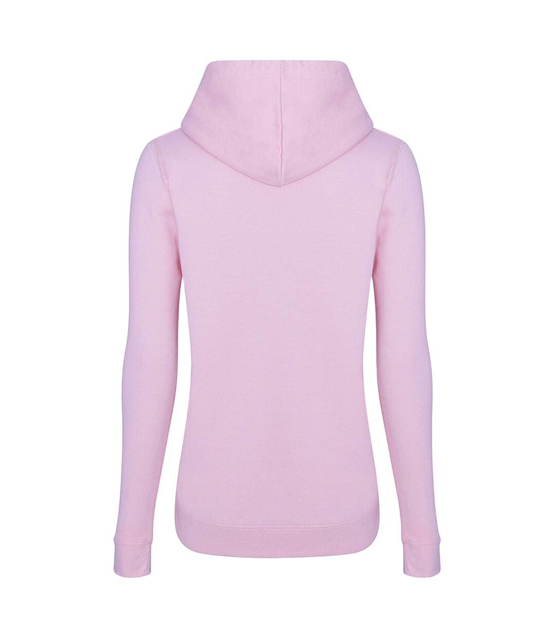 Just hoods sweatshirt à capuche femme rose bébé Awdis