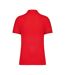Mens Pique Polo Shirt Poppy Red Native Spirit-2