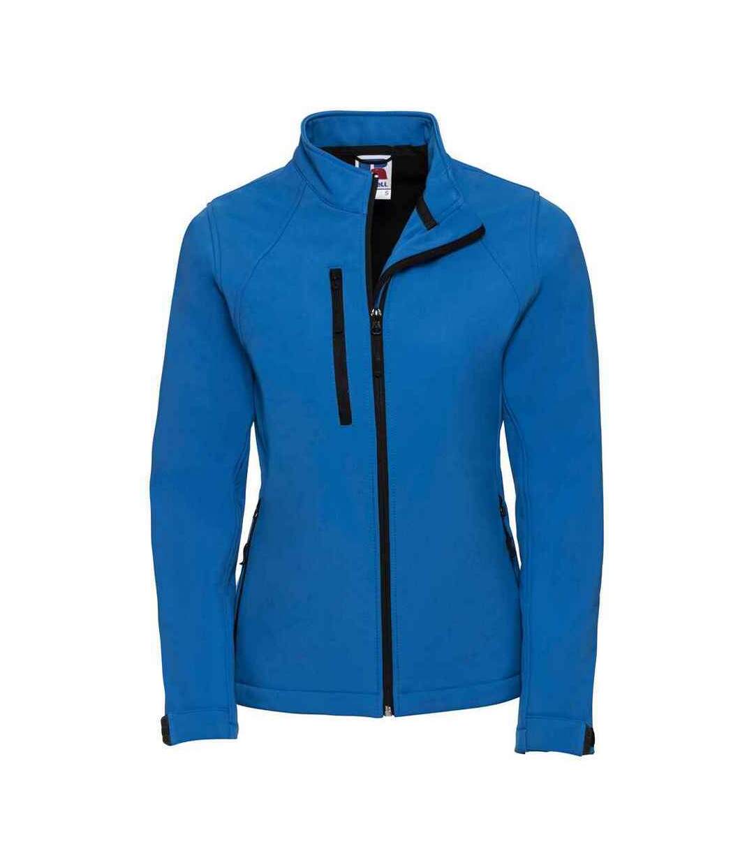 Veste softshell femme azur Russell-1