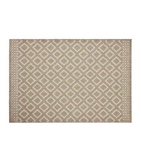 Tapis Tissé Plat Meandro 160x230cm Naturel