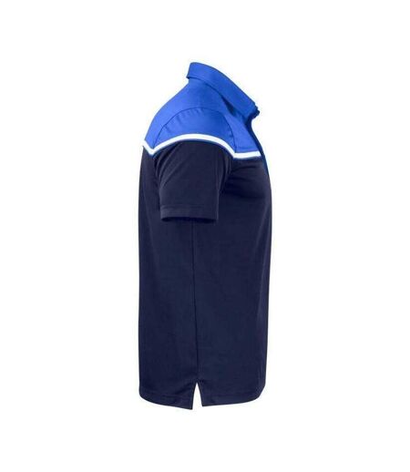 Polo Motif/style Blocs De Couleurs Seabeck Homme Bleu Marine Foncé Bleu Roi Cutter & Buck
