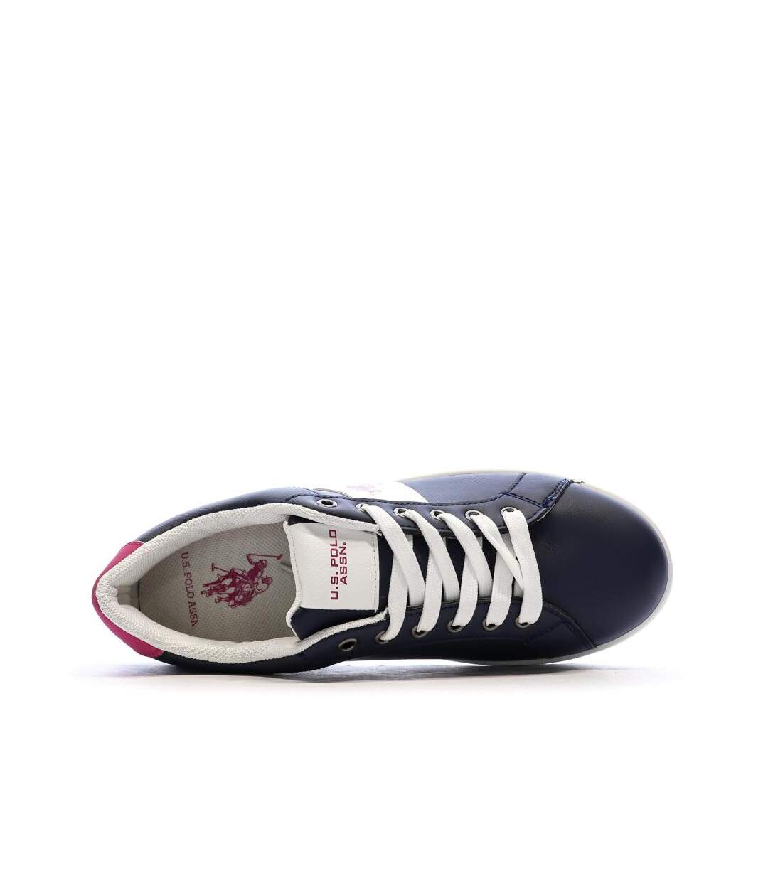 Baskets marines/roses/blanches femme us polo assn for everyday-4