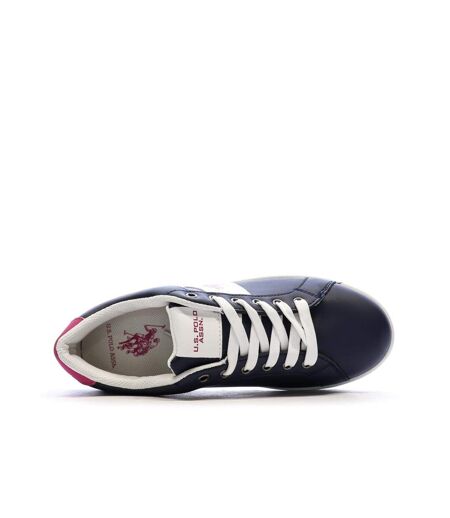 Baskets marines/roses/blanches femme us polo assn for everyday