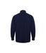 Front Row Long Sleeve Classic Rugby Polo Shirt (Navy/Navy) - UTRW478