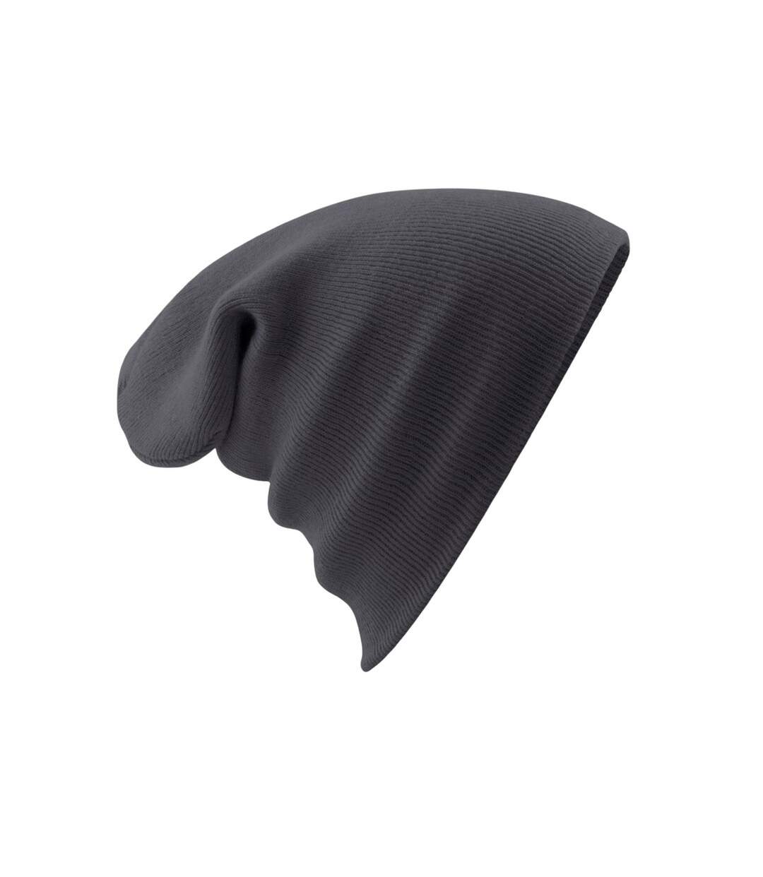 Unisex original cuffed beanie winter hat graphite grey Beechfield-2