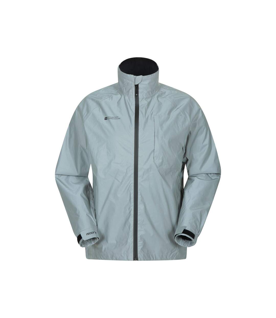 Mens Adrenaline Ii Waterproof Jacket Silver Mountain Warehouse-1