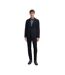 Blazer Motif/style Uni Homme Bleu Foncé Boss-3