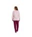 Winter pajamas long sleeve velvet MU5 women