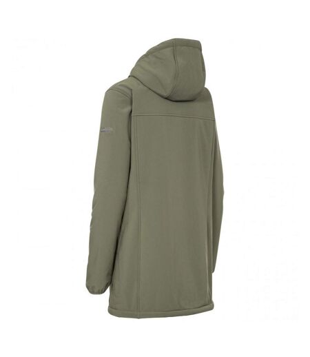 Trespass Womens/Ladies Kristen Longer Length Hooded Waterproof Jacket (Moss) - UTTP4195