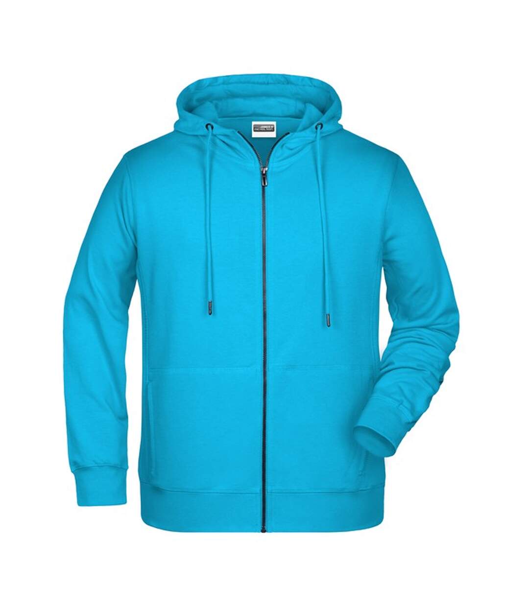Veste À Capuche Homme Turquoise Vif James And Nicholson-1