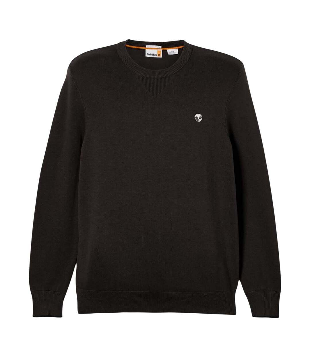 Mens John Crew Neck Sweatshirt Black Timberland-1
