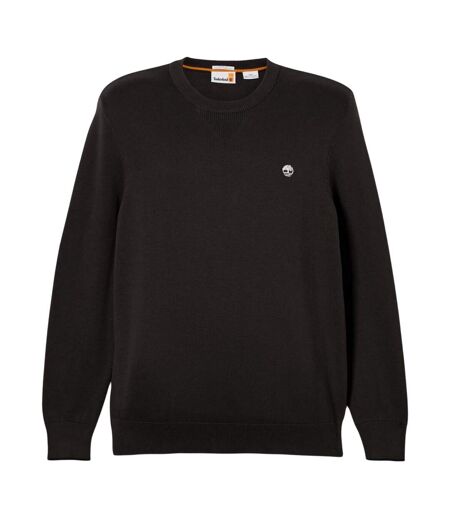 Mens John Crew Neck Sweatshirt Black Timberland