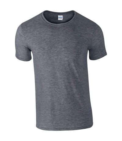 Gildan Mens Short Sleeve Soft-Style T-Shirt (Dark Heather) - UTRW3659