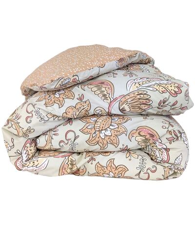 Housse de couette percale de coton SANTAL