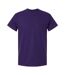 Unisex Adult Heavy Cotton T-shirt Fan Dark Purple Gildan-1