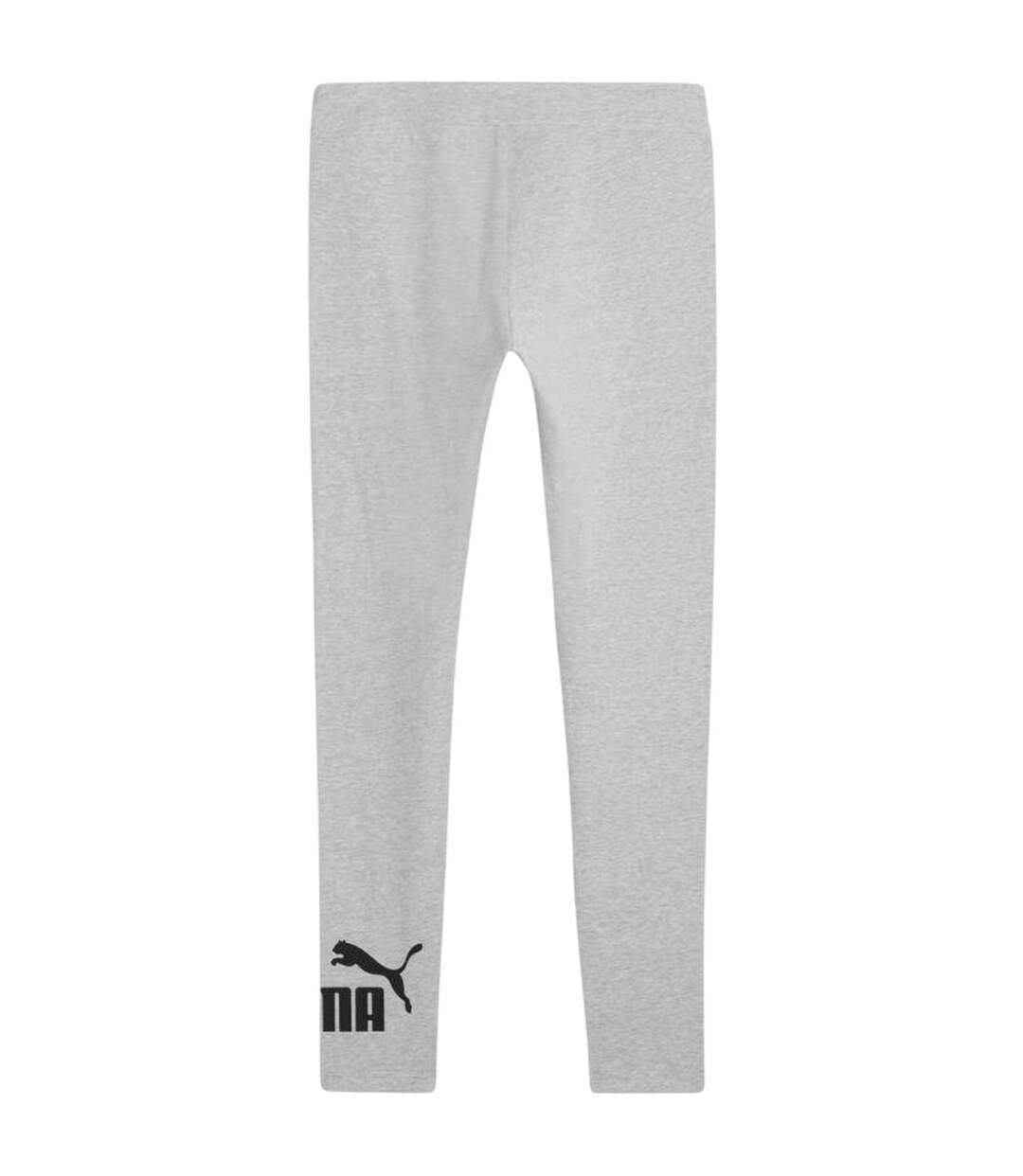 Legging Style Logo Essential No.1 Femme Gris Puma-2