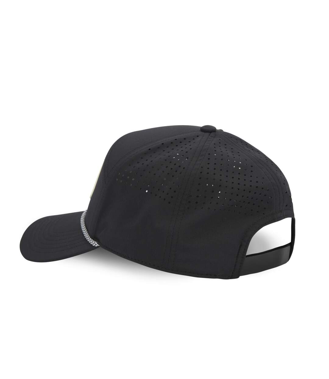 Casquette 6 panneaux filet mesh et patch rubber print Cordon Vondutch-2