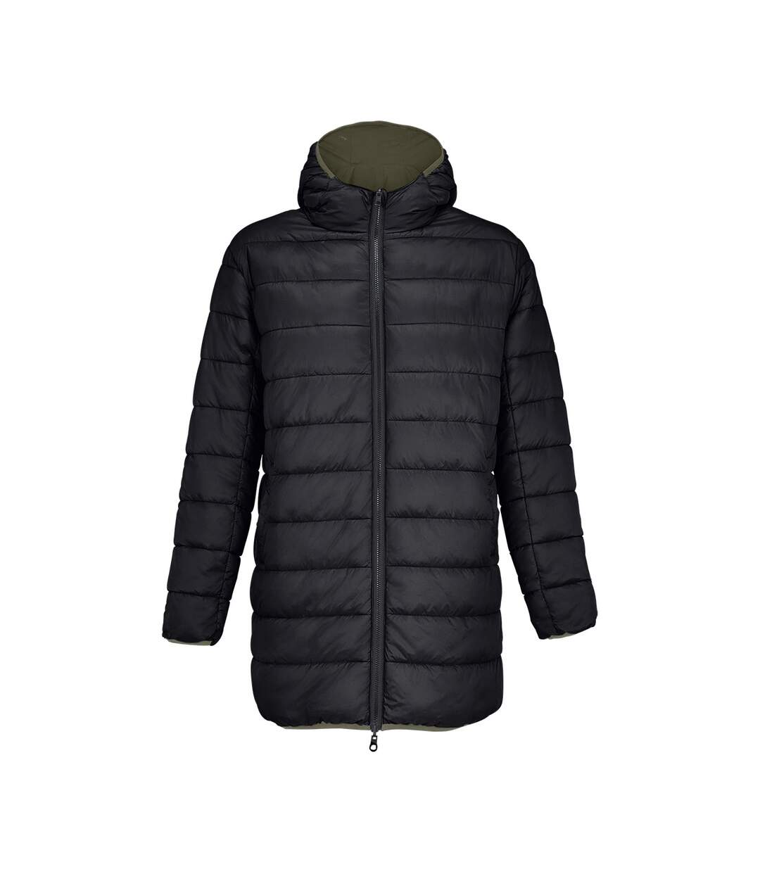 Parka Adulte Vert Militaire SOLS-3
