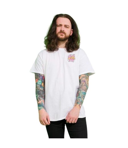 T-shirt Motif/style Bande Dessinée Adulte Blanc Teenage Mutant Ninja Turtles