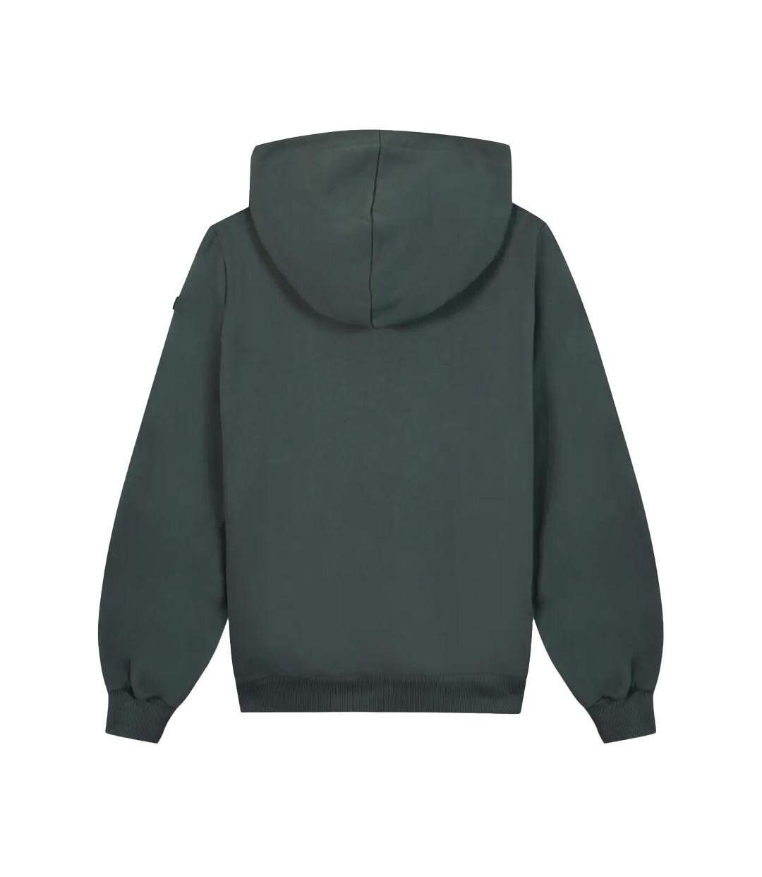 Sweat zippé vert homme tbs debra-2