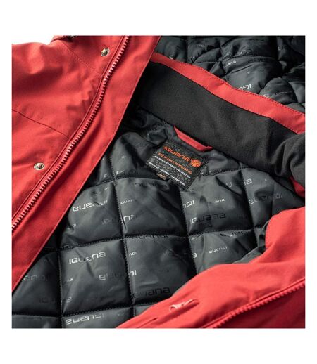 Veste Hiver Nermin Homme Tomate Séchée Noir Iguana