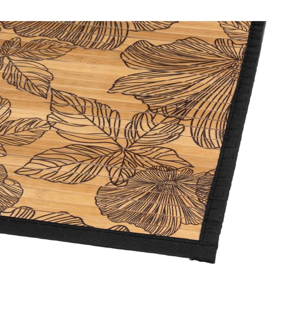 Tapis de Salle de Bain Blackflora 50x80cm Beige-2