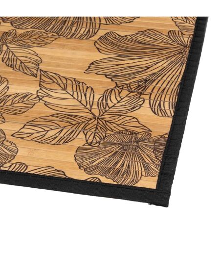 Tapis de Salle de Bain Blackflora 50x80cm Beige