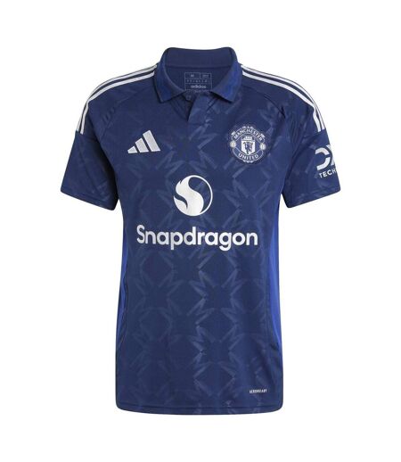 Maillot Extérieur Motif/style Manchester City Fc 2024/2025 Homme Bleu Adidas