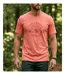 Tee - shirt  sérigraphie poitrine A2133B-1