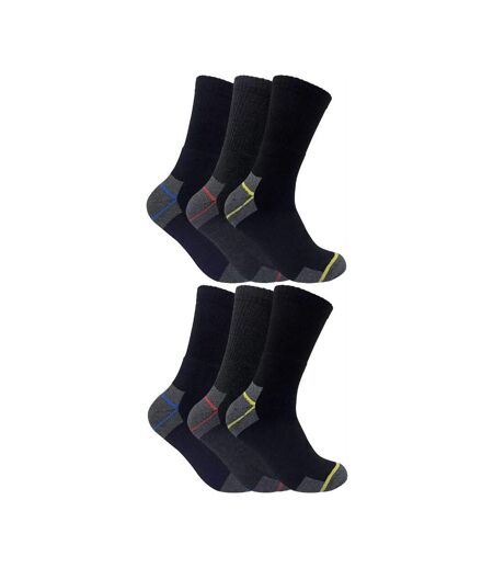 Mens Ultimate Cotton Work Socks for Steel Toe Boots