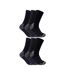 Mens Ultimate Cotton Work Socks for Steel Toe Boots-1